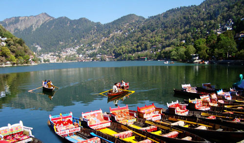 Boating in Nainital Lake