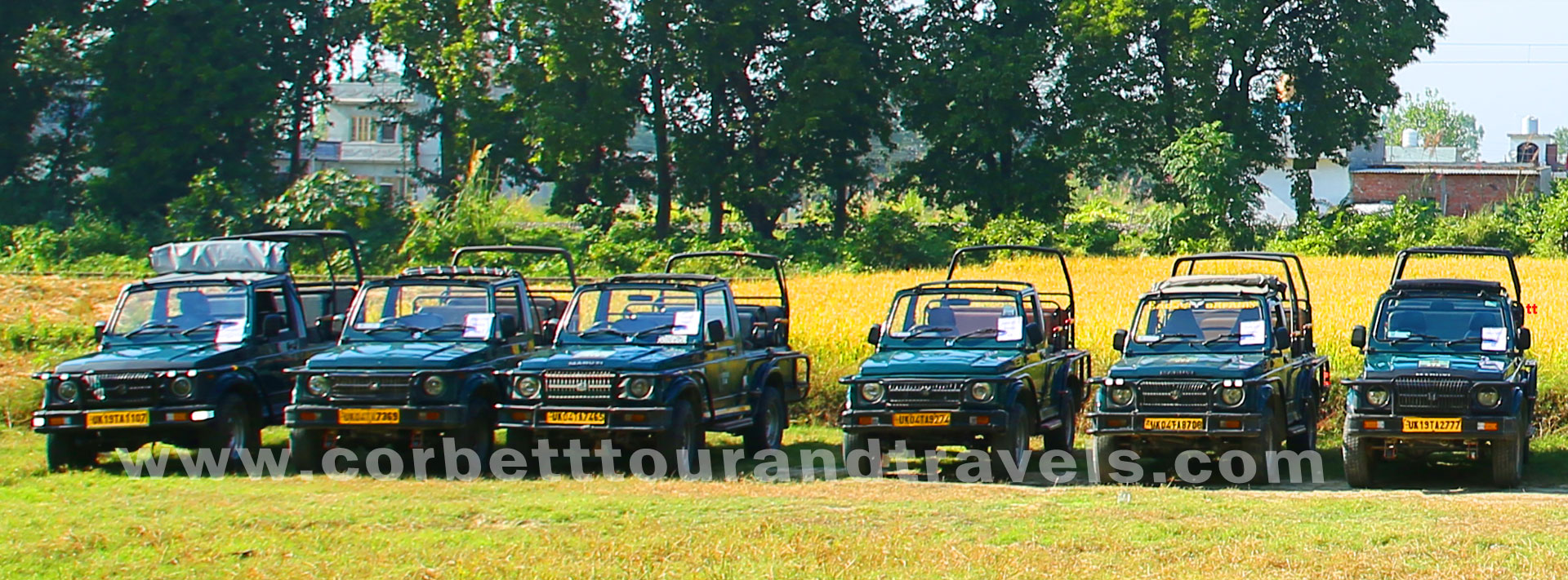 Corbett jeep Safari Booking